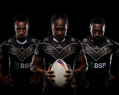 PNG Chiefs unveil logo and jersey for first NRL season amid naming dispute with rival code