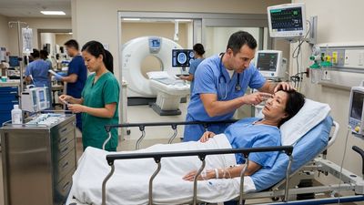 Brain Bleed Patients Reached U.S. ERs Faster but Were Less Likely to Meet Rapid Brain-Scan Ordering Targets