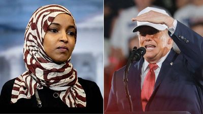 'Disgrace to country': Trump says Ilhan Omar could get deported or go to jail