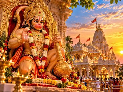 5 Amazing Facts About Sarangpur’s Kashtbhanjan Hanuman