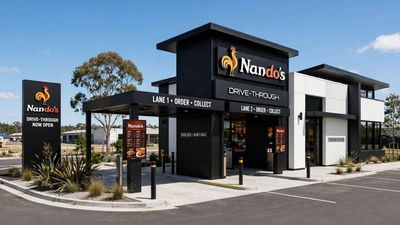 A newly built Nando’s drive-through in Australia sold for $5.845 million