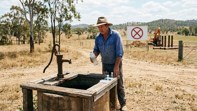 Queensland farmer reports cloudy well amid 96-million-litre water extraction plan