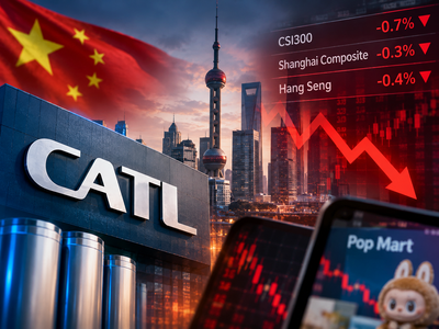 Global Market: China, Hong Kong stocks fall as CATL slump, consumer worries weigh