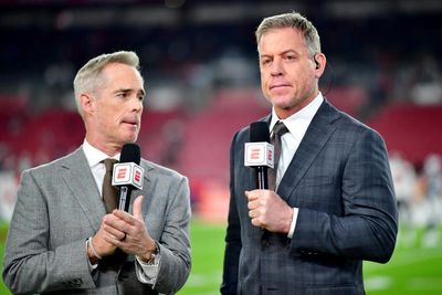 Troy Aikman and Joe Buck: what next for the NFL’s $165m TV power couple as they head for a split?