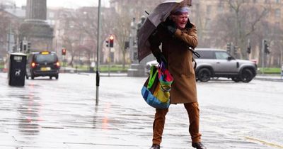 Yellow weather warning for heavy rain issued for large parts of Scotland