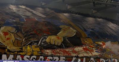 Barcelona lodge UEFA complaint over PSG ‘chainsaw massacre’ banner