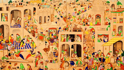 London taxi driver’s £40 painting linked to 19th-century Amritsar sells for £75,000 at auction