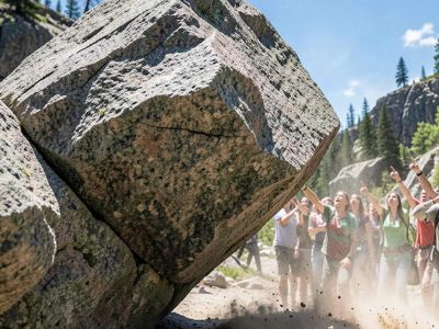 It survived for thousands of years, then suddenly fell: The mystery behind New Hampshire's 80-ton boulder