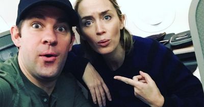 Actress Emily Blunt Roasts Men In Turtlenecks, But John Krasinski Somehow Makes Her Eat Her Words