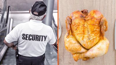 California woman says she brought groceries for $100, then started eating a rotisserie chicken in her car. Then came a ‘harsh knock’ on her window