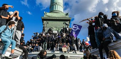 French students are showing us what protest looks like in the age of viral spectacle