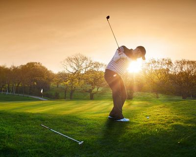 Getting into the swing of playing golf