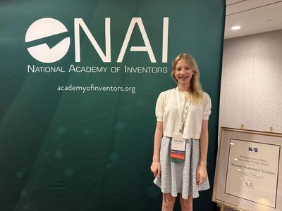 13-year-old Kaia Minn uses orange peels to develop biodegradable seed pods that could help restore forests