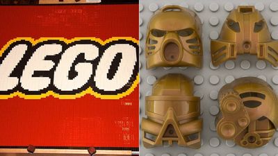 Gold Lego Mask Funds Community: rare Bionicle Hau listed at $14.95; sale backs training