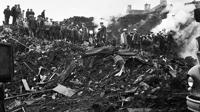Aberfan: King Charles marks Welsh mining disaster that killed a generation of children