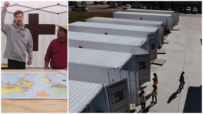 MrBeast builds 5 container clinics across 4 countries, aims to help 10,000 people annually