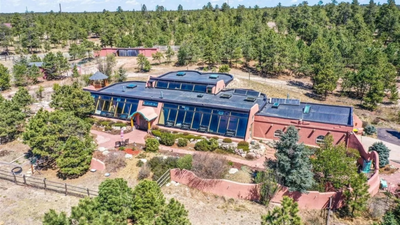 Colorado couple builds $1.3m earth home from 1,500 recycled tyres and mud