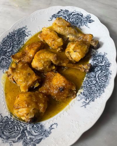 Rachel Roddy’s recipe for chicken with citrus and oregano
