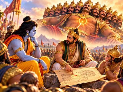Who Really Revealed the Secret Behind Ravana’s Death? Was It Vibhishana?