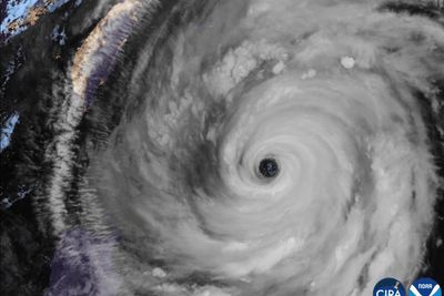 Taiwan cancels over 100 flights as Super Typhoon Champi churns towards island with 140mph winds