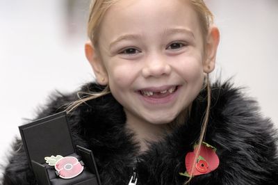 Poppy Appeal launched by six-year-old fundraiser