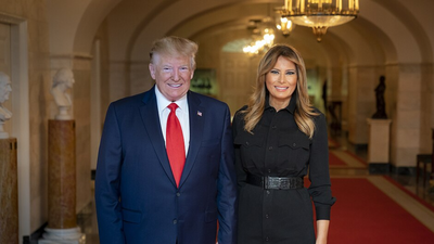 Donald Trump's 'Impossible to Live With' Joke About Melania Sparks Marriage Speculation