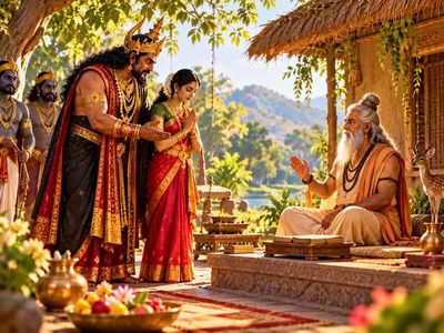 Why Did Sumali Choose Sage Vishrava for His Daughter?