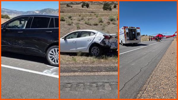 California driver accused of causing a fatal 3-car crash in Utah. Then police allege she was watching adult content on her phone