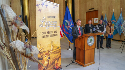 North Dakota farmer to earn $5,250 a year for turning erosion-prone land into grassland