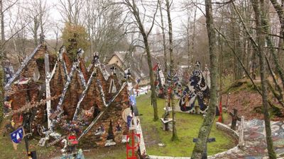 Life After Linard: self-taught potter builds ecumenical quarry cathedral; new owners revive it