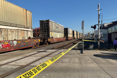 Washington man killed by train after his wheelchair got stuck crossing the tracks