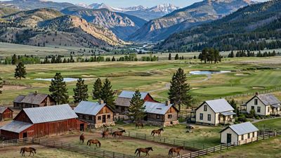 Charles Schwab invested $30 million in a historic Montana ranch to build a private golf club
