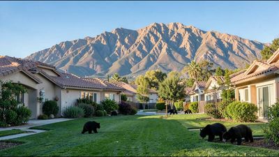 Los Angeles residents adapt as black bears enter backyards, pools and chicken coops