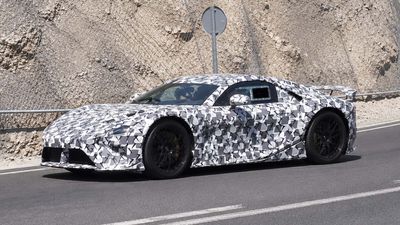 The New Lexus LFA Inches Closer To Production With Fresh Spy Photos