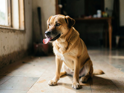Dog keeps licking its lips or nose? It may be telling you something