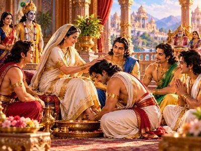 How Kunti’s Selfless Service Changed the Kuru Dynasty