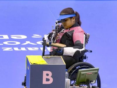 Mona Agarwal wins second gold of Asian Para Games with world record