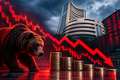 D-Street bleeds! Market value of all BSE-listed firms falls below Rs 450 lakh crore for first time since April. More pain ahead?