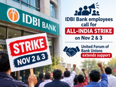 As IDBI Bank employees call for November 2 and 3 all-India strike, United Forum of Bank Unions extends support