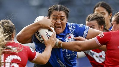 Hall powers Fetu Samoa to record World Cup win