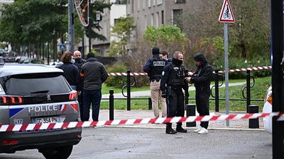 Macron denounces deadly shooting near Paris as 'racist terrorist attack'
