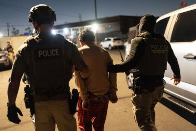 ‘They wanted to make a scene’: the 72-year-old paraded in dramatic arrest for ‘voter fraud’