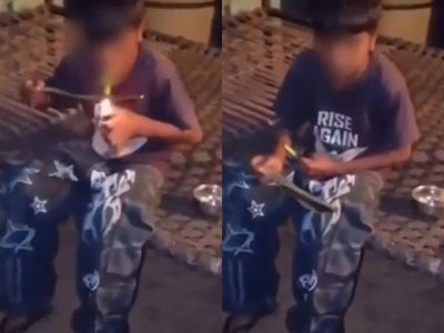 Viral video allegedly shows child consuming drugs in Punjab's Kapurthala, political leaders raise alarm