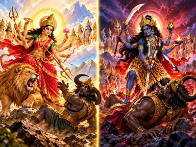 Why Two Puranas Name Different Goddesses to Kill Mahishasura