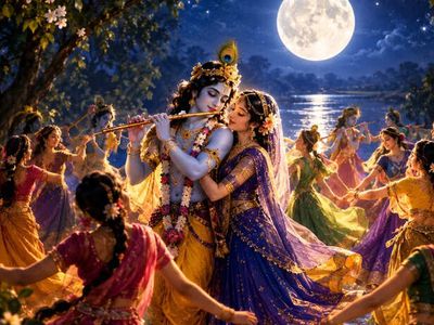 What Is the Connection Between Lord Krishna's Raas Leela and Sharad Purnima?