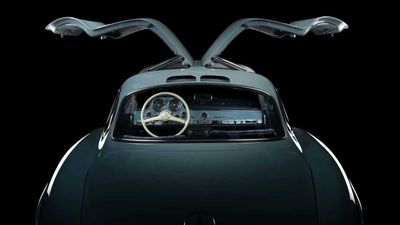 The Mercedes 300 SL's Gullwing Doors Weren't Just For Looks. They Solved A Problem