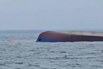 A drone hit and sank a cargo vessel in new Black Sea attack near Romania, killing 1