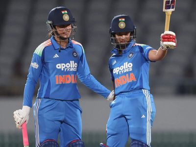 Pratika's unbeaten ton, Charani's 4/23 help India rout Zimbabwe by 9 wickets