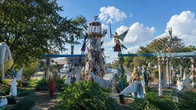 Outsider Art Site Preserved: Kenny Hill’s bayou garden endures; Nicholls State keeps sculptures public