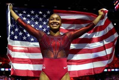 Skye Blakely caps remarkable injury comeback with world gymnastics all-around title